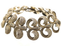 Art Deco Silver & Marcasite Bracelet by Theodor Fahrner