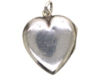 Siver Heart Shaped Locket