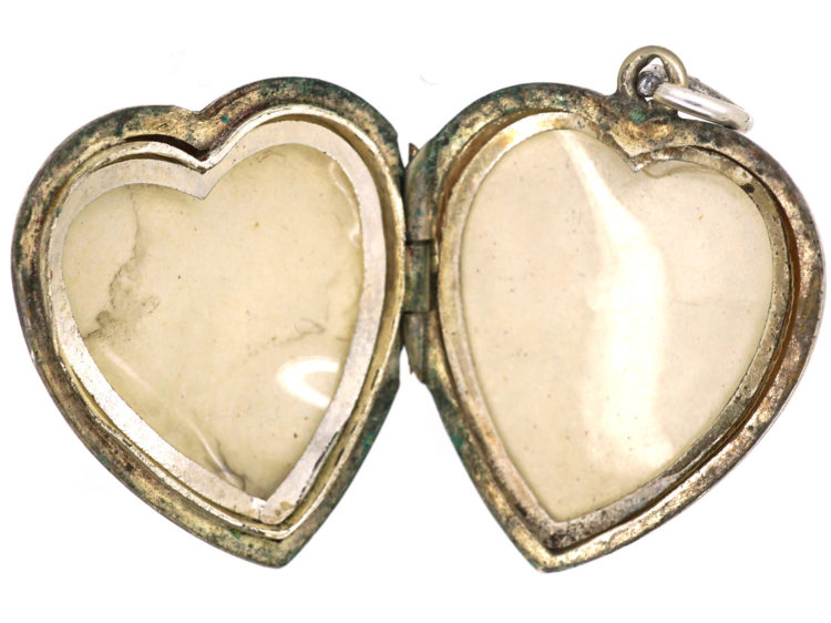 Siver Heart Shaped Locket