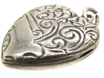 Siver Heart Shaped Locket