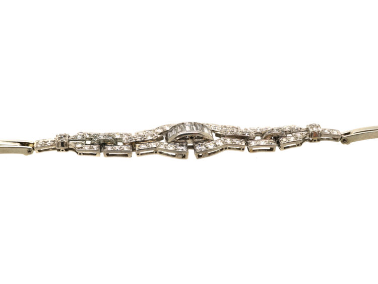 Art Deco Platinum & Diamond Bracelet