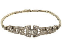Art Deco Platinum & Diamond Bracelet