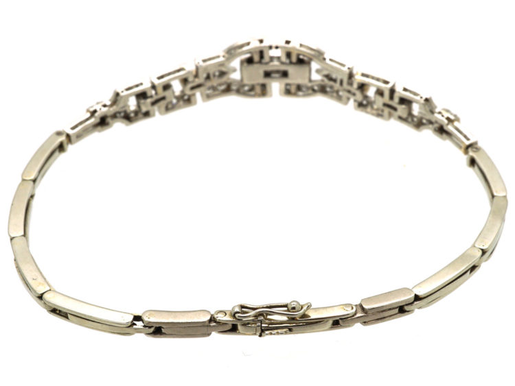 Art Deco Platinum & Diamond Bracelet