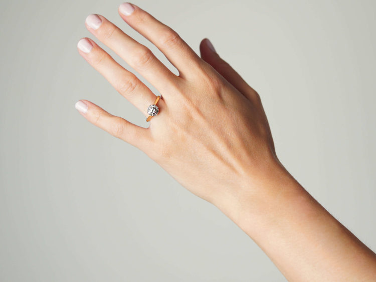18ct Gold & Diamond Cluster Ring