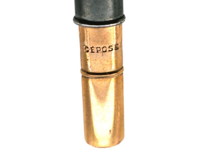Victorian 9ct Gold & Gunmetal Pencil