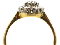 18ct Gold & Diamond Cluster Ring