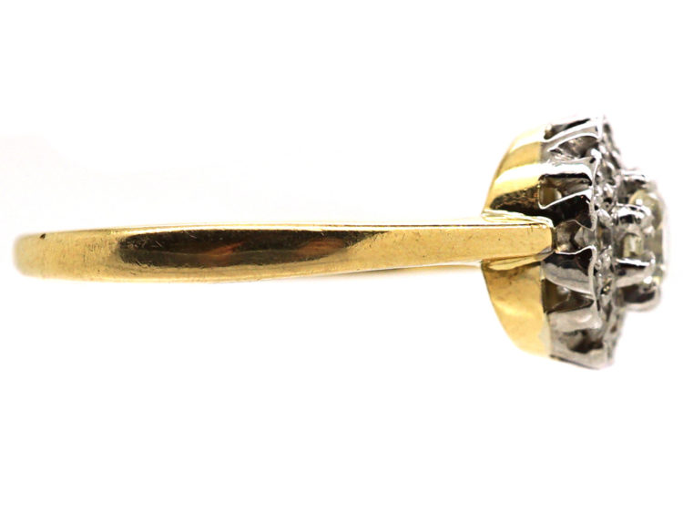 18ct Gold & Diamond Cluster Ring