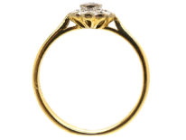 18ct Gold & Diamond Small Cluster Ring
