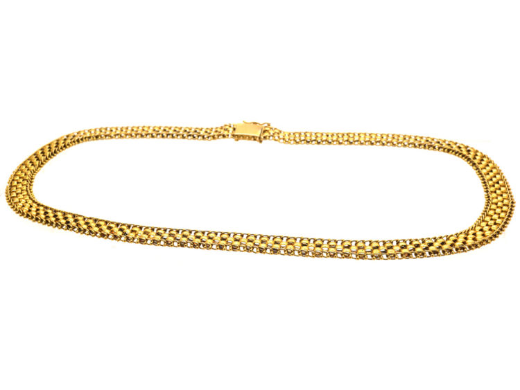Victorian 15ct Gold Collar