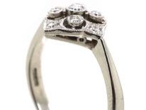 18ct White Gold & Diamond Ring