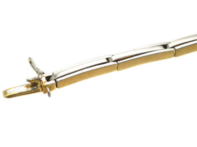 Art Deco 18ct Gold & Platinum, Diamond Bracelet