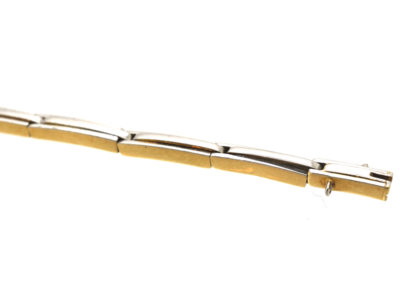 Art Deco 18ct Gold & Platinum, Diamond Bracelet