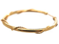 9ct Gold Hoop Earrings
