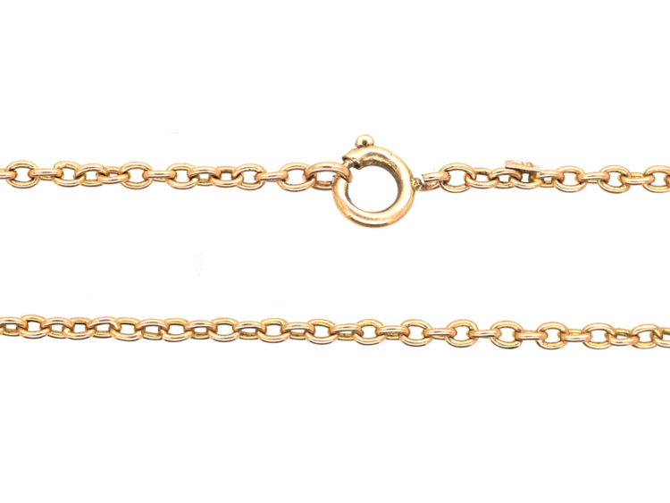 Edwardian 15ct Gold Chain