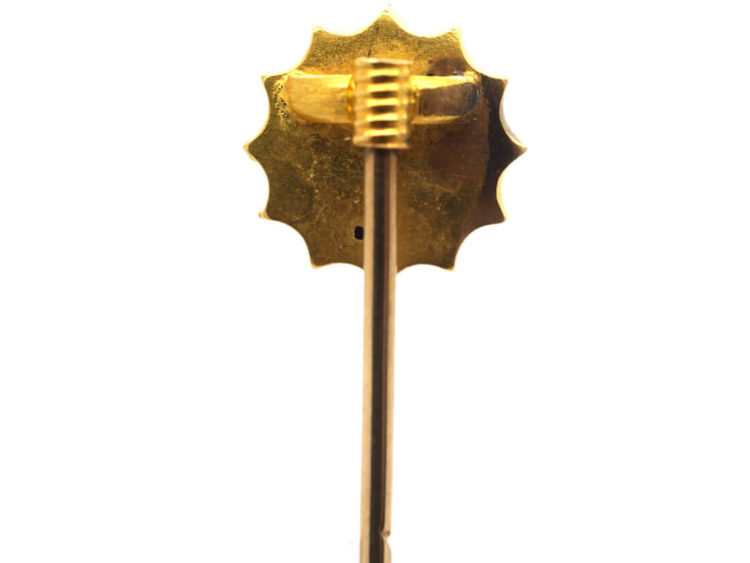 Victorian 15ct Gold Etruscan Style Tie Pin