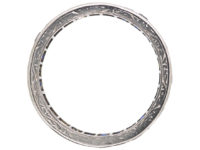 18ct White Gold & Sapphire Eternity Ring