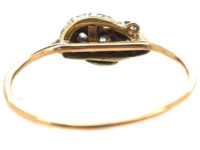 Gold & Diamond Mouse Ring