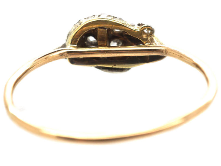 Gold & Diamond Mouse Ring
