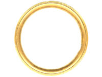 Georgian 18ct Gold & White Enamel Memorial Ring