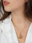 Victorian 18ct Gold Seal with Fleur-de-Lis Motif & Engraved on the Base with the Letter A