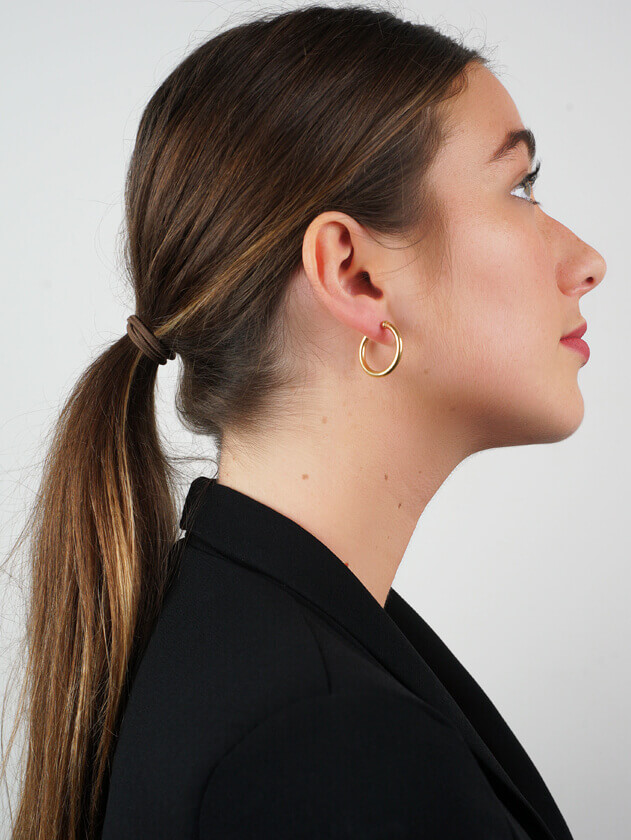 9ct Gold Hoop Earrings