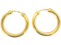 9ct Gold Hoop Earrings