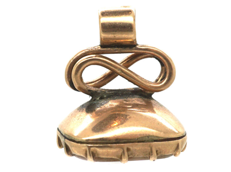 Georgian Small Gold Seal with Carnelian Base