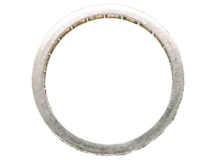Art Deco Platinum & Diamond Eternity Ring