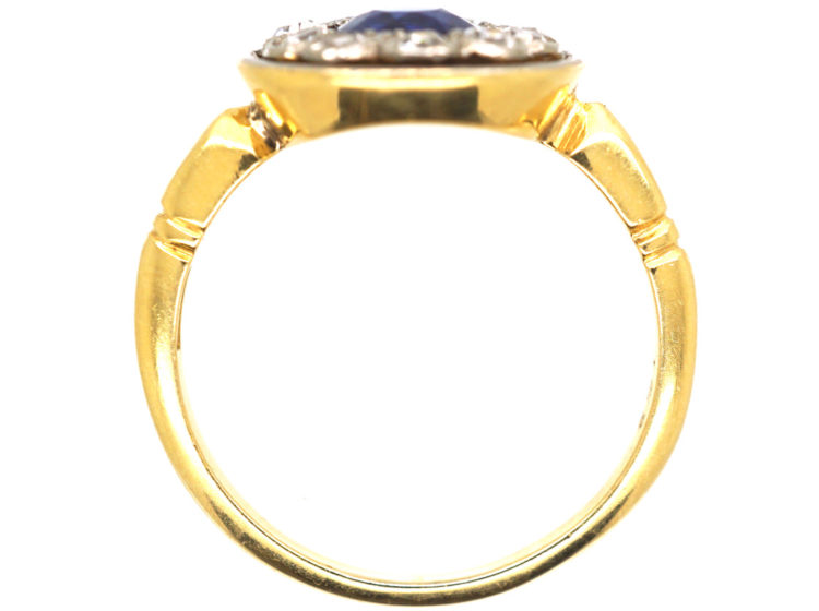 Edwardian Diamond & Sapphire Ring