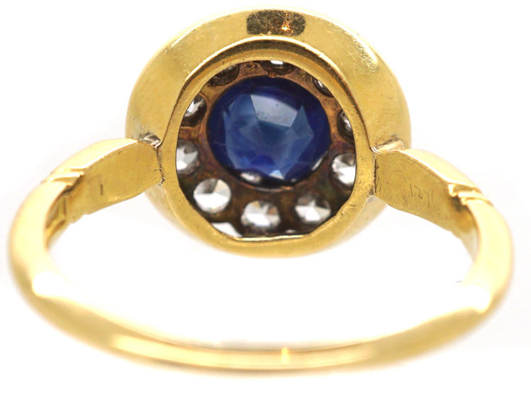 Edwardian Diamond & Sapphire Ring