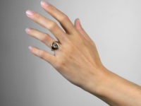9ct Gold Signet Ring with Intaglio of a Spaniel