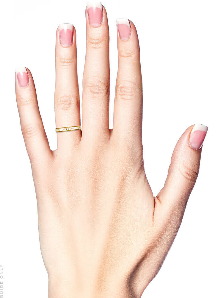 Georgian 18ct Gold & White Enamel Memorial Ring