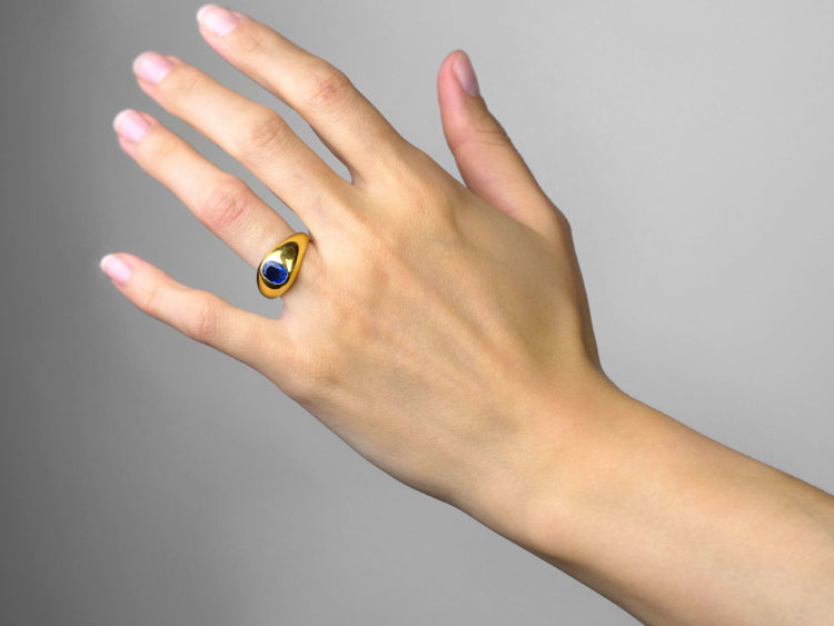 14ct Gold & Sapphire Ring