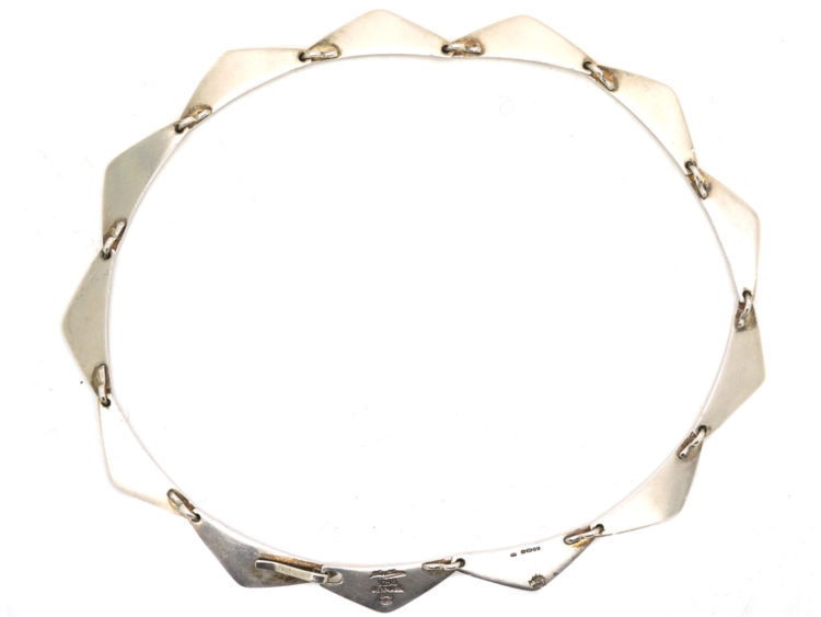 Silver Necklace by Hans Hansen Georg & Retailed by Georg Jensen