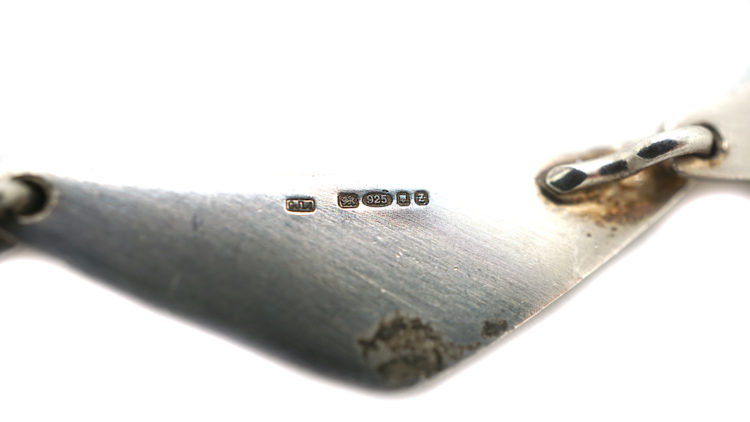 Silver Necklace by Hans Hansen Georg & Retailed by Georg Jensen