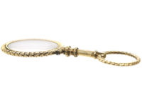 Victorian Gold Cased Quizzing Glass