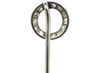 Art Deco Platinum & Diamond Set Winning Post Tie Pin