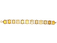Victorian Gold & Citrine Bracelet