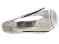 Silver Ring set with a Moonstone