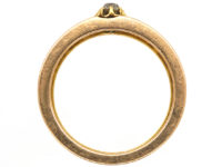 Edwardian 18ct Gold & Diamond Honneur and Amour Ring