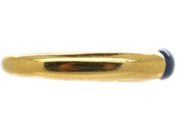 18ct Gold & Cabochon Sapphire Ring
