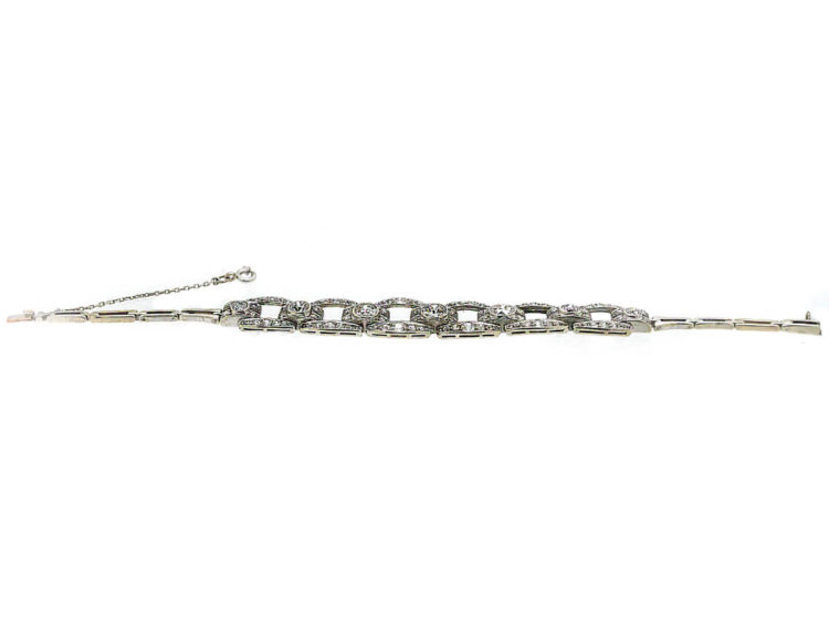 Art Deco Platinum & Diamond Bracelet