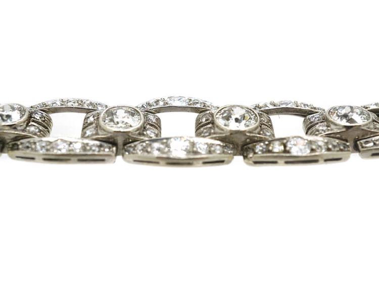 Art Deco Platinum & Diamond Bracelet