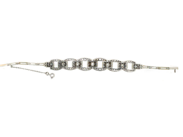 Art Deco Platinum & Diamond Bracelet