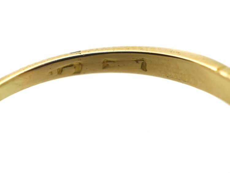 Edwardian 18ct Gold, Sapphire & Diamond Ring