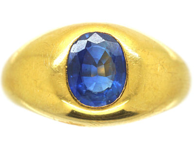 14ct Gold & Sapphire Ring