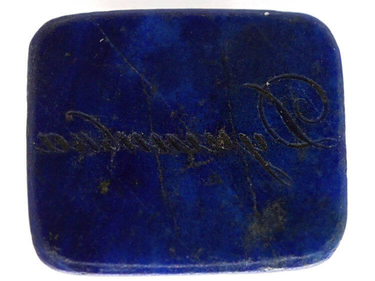 Victorian 18ct Gold & Lapis Lazuli Seal