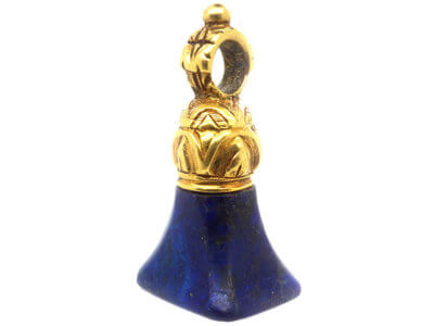 Victorian 18ct Gold & Lapis Lazuli Seal Victorian 18ct Gold & Lapis Lazuli Seal