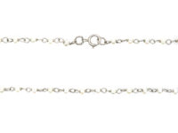 Edwardian Platinum & Natural Pearl Chain