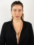 Edwardian Citrine & Natural Pearls Necklace